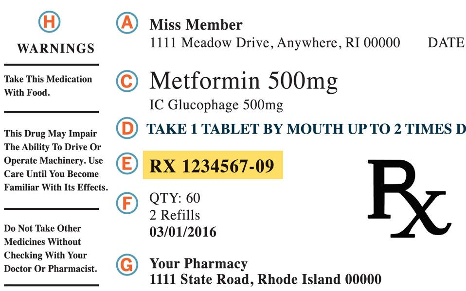 Pharmacy & prescriptions Blue Cross Blue Shield of Rhode Island