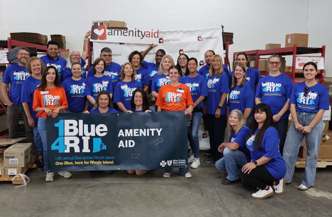 BCBSRI associates volunteering at 2025 BaRI